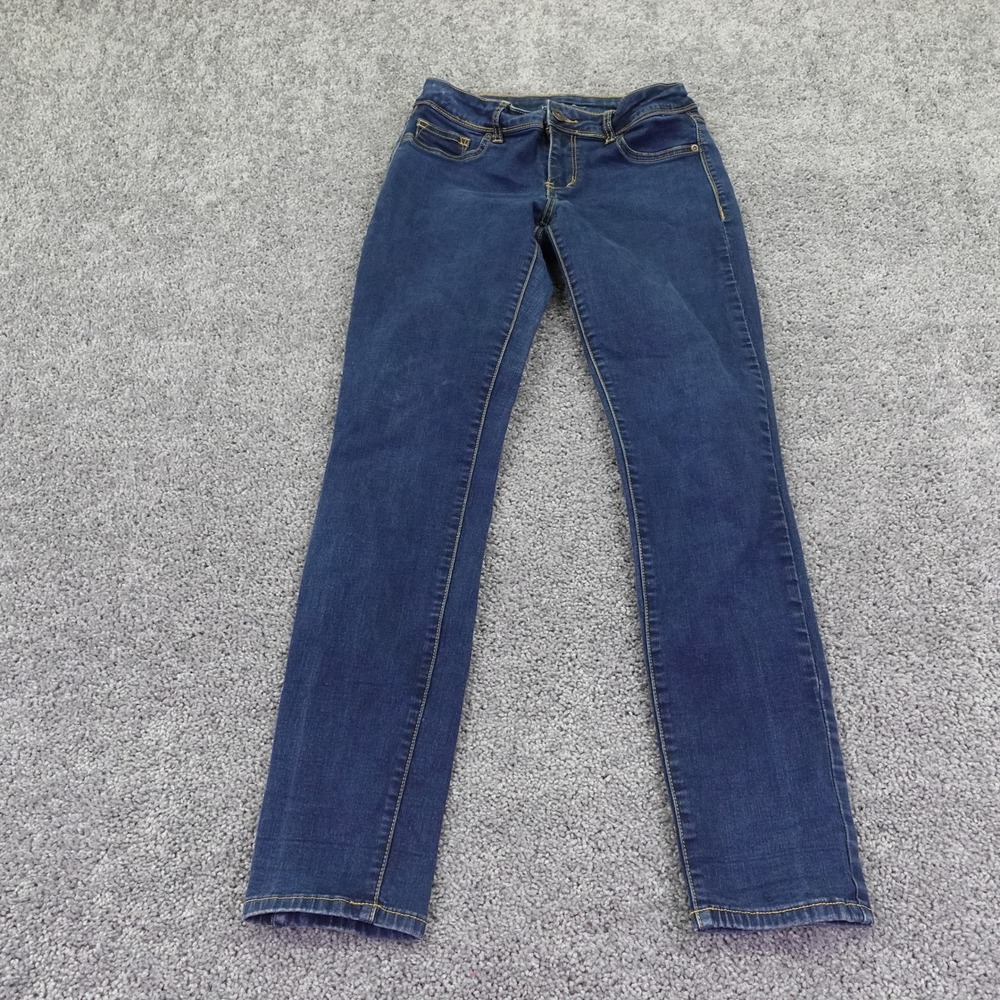Maurices Slim Jeans Womens Medium Dark Wash Denim Casual Everyday Classic